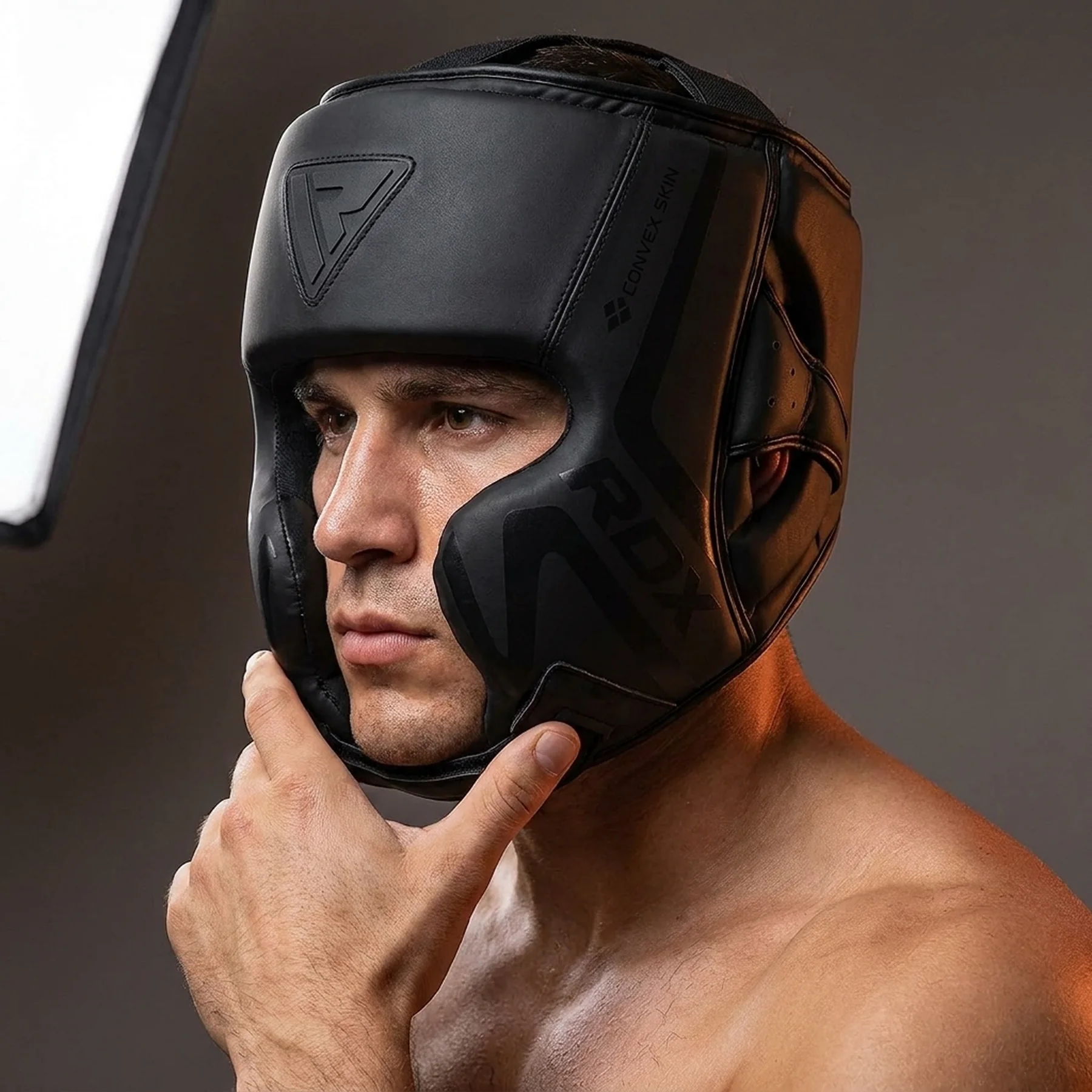 Шолом RDX HEAD GUARD T15 чорний L (HGR-T15MB)