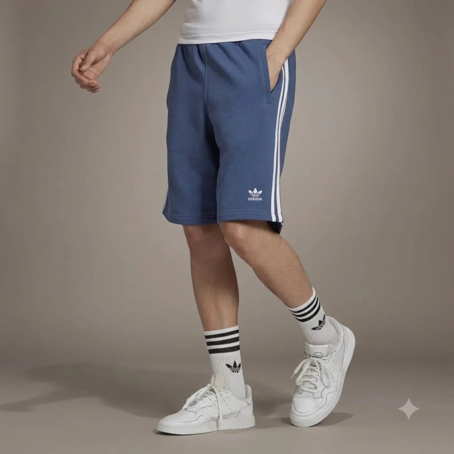Шорти 3-STRIPES GN4474 Adidas M Темно-синій