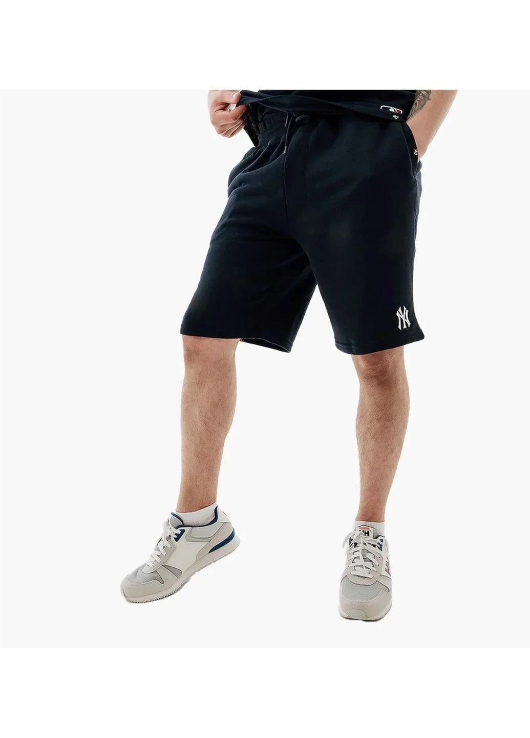 Шорти чоловічі 47 Brand New York Yankees Base Runner Black (581052FN-FS)