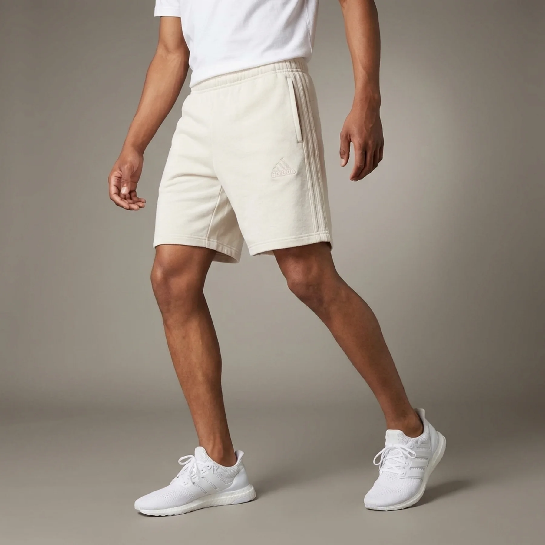 Шорти чоловічі Adidas All Szn French Terry 3-Stripes (IR5258)