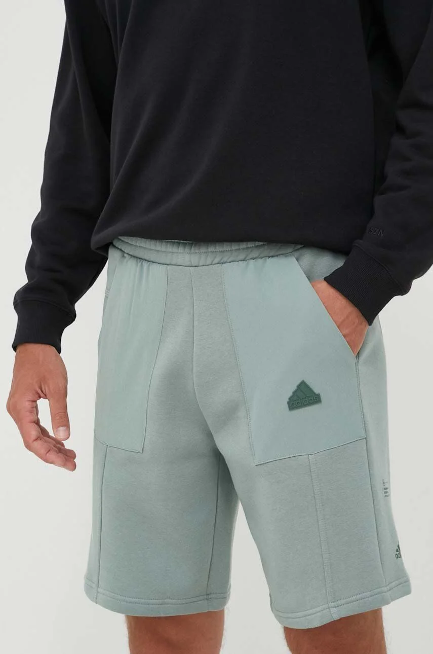 Шорти чоловічі Adidas Training Future Tech City Escape Green (IC9738)