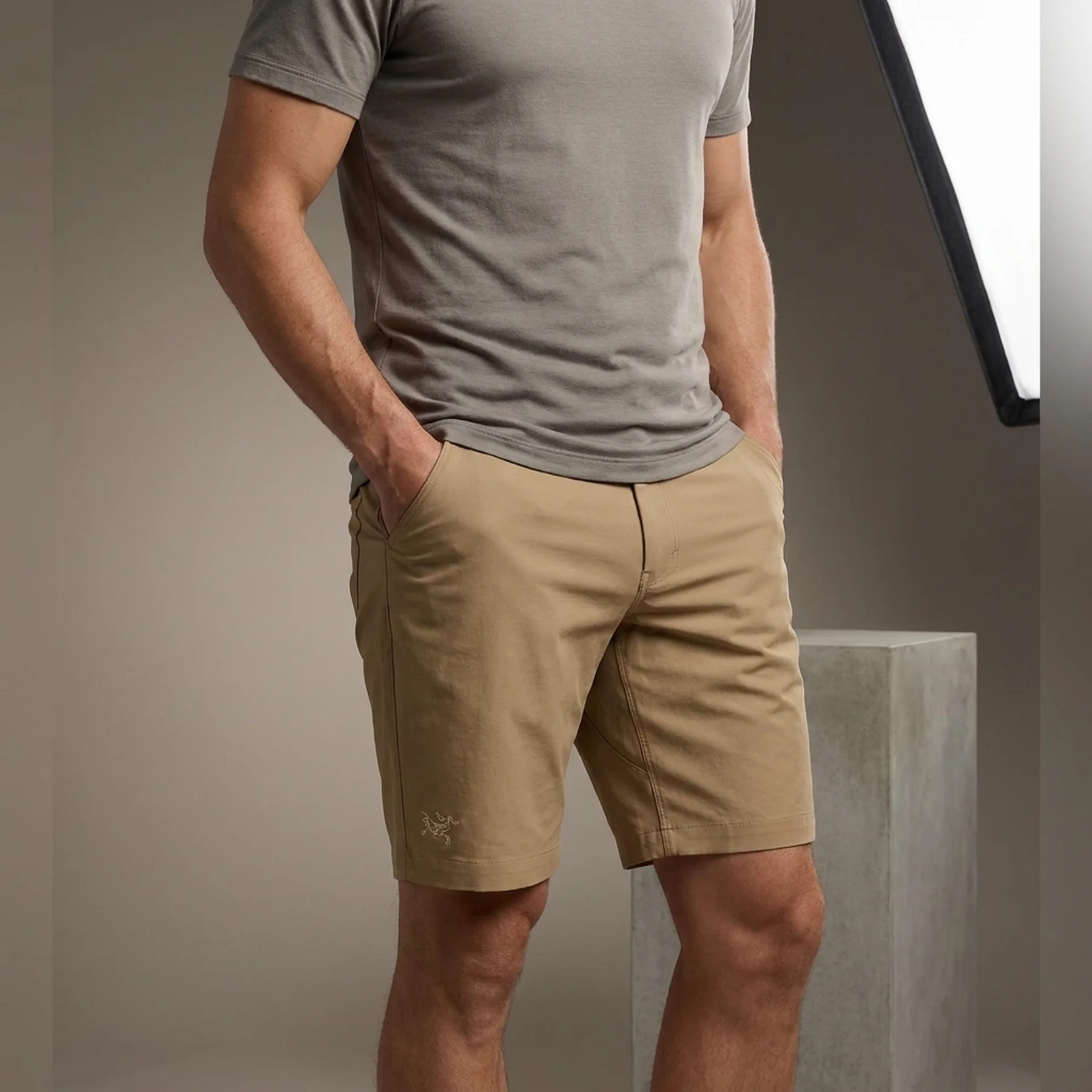 Шорти чоловічі Arc'teryx Kragg Cotton Shorts Canvas