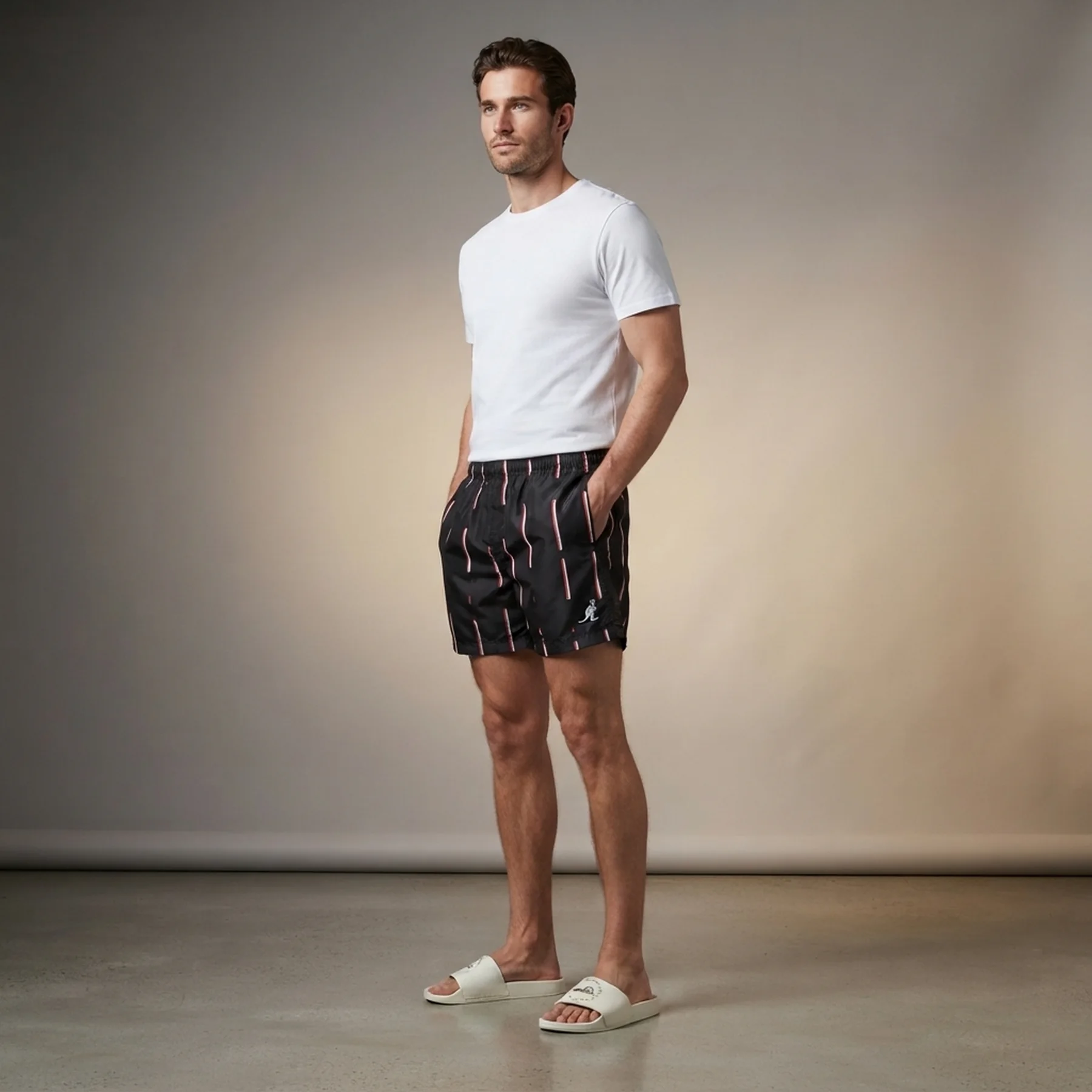 Шорти чоловічі Australian Stripe Beach Boxer (LSUCU0010-003)