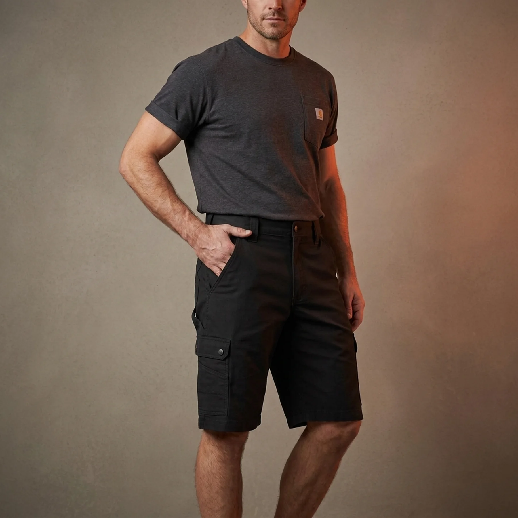 Шорти чоловічі Carhartt Steel Loose Fit (BS4727-M)