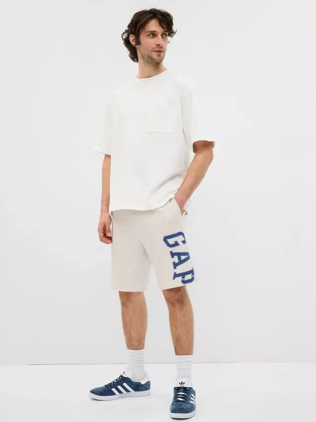 Шорти чоловічі Gap J - Side Arch Short White (541617-02)