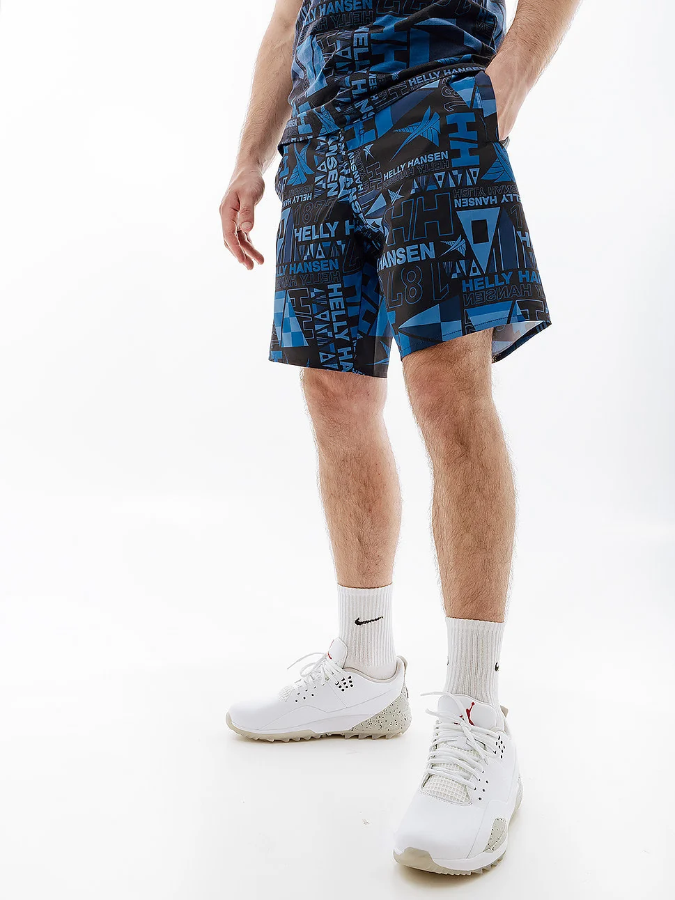 Шорти чоловічі Helly Hansen Newport Boardshorts Black/Blue (34277-585)