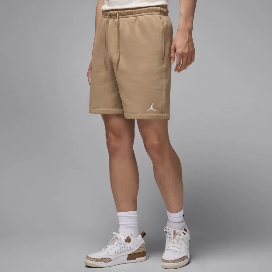 Шорти чоловічі Jordan Brooklyn Fleece Beige (FV7285-257)