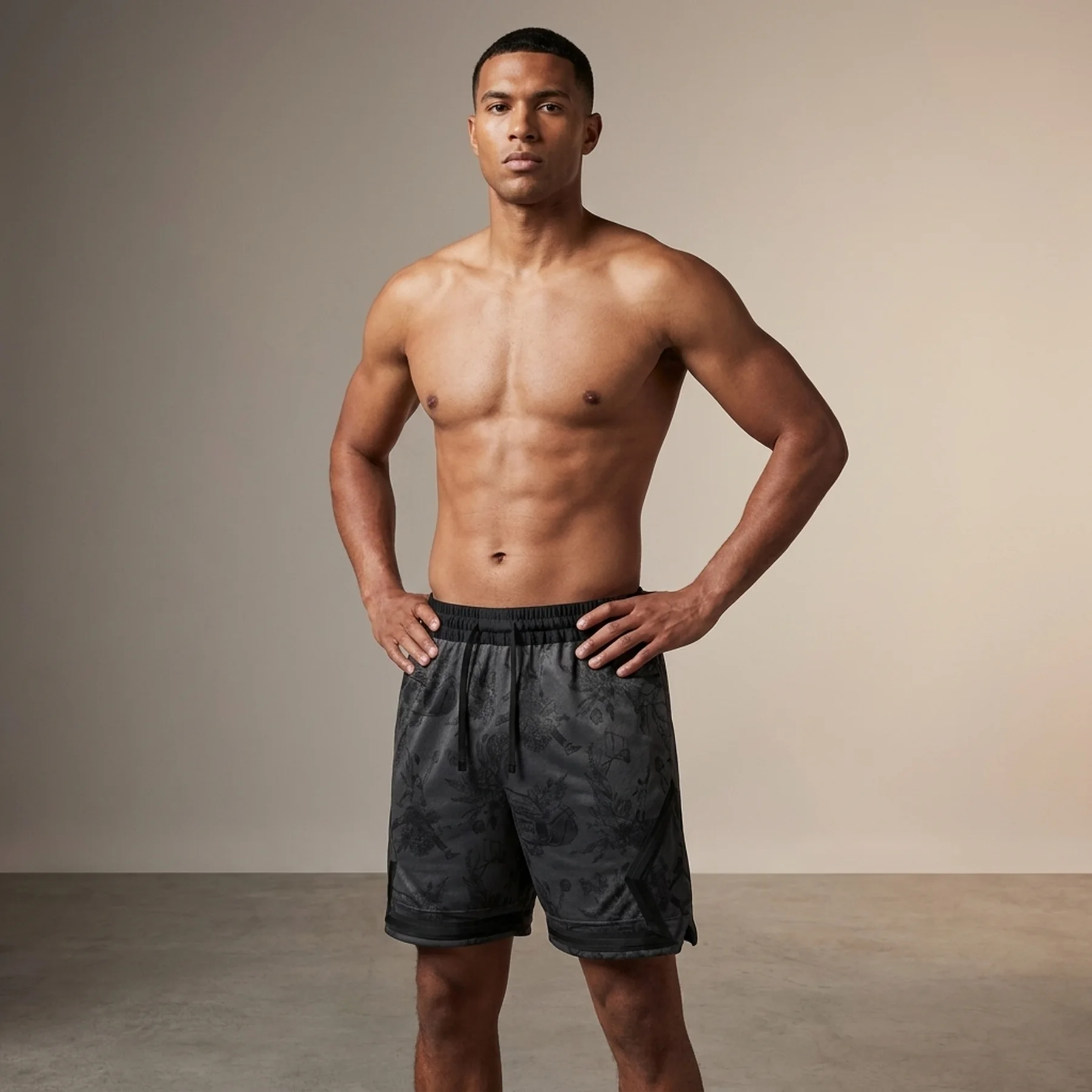Шорти чоловічі Jordan Dri-Fit Printed Diamond Shorts (FV8614-010)