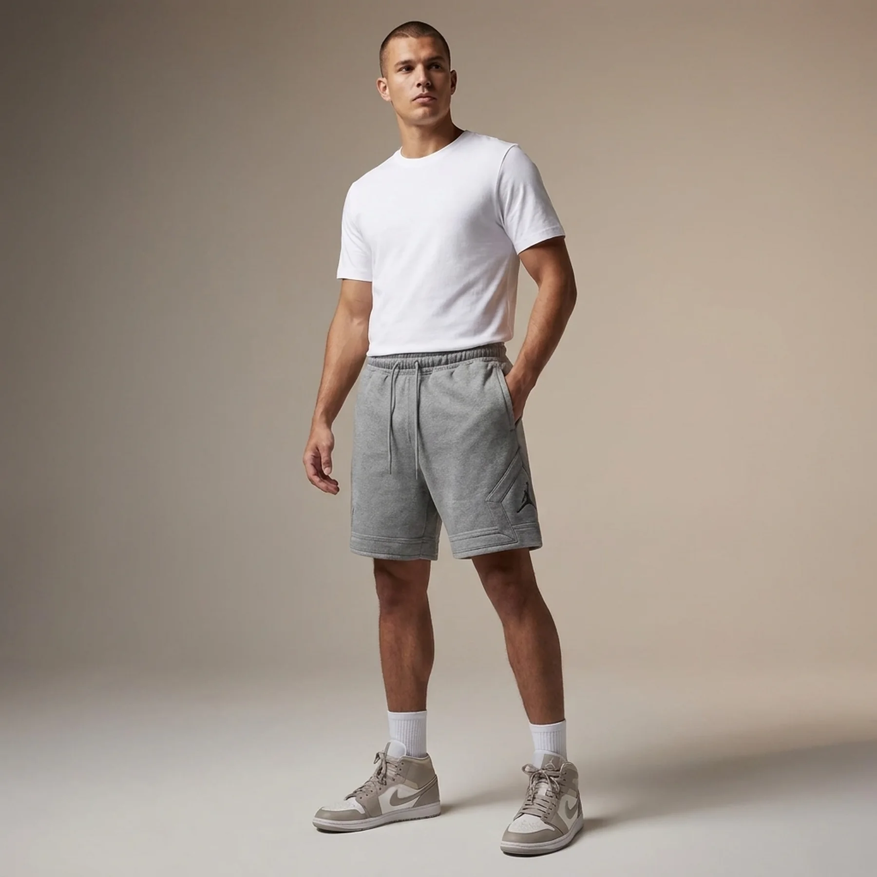 Шорти чоловічі Jordan Flight Fleece (FV7257-091)