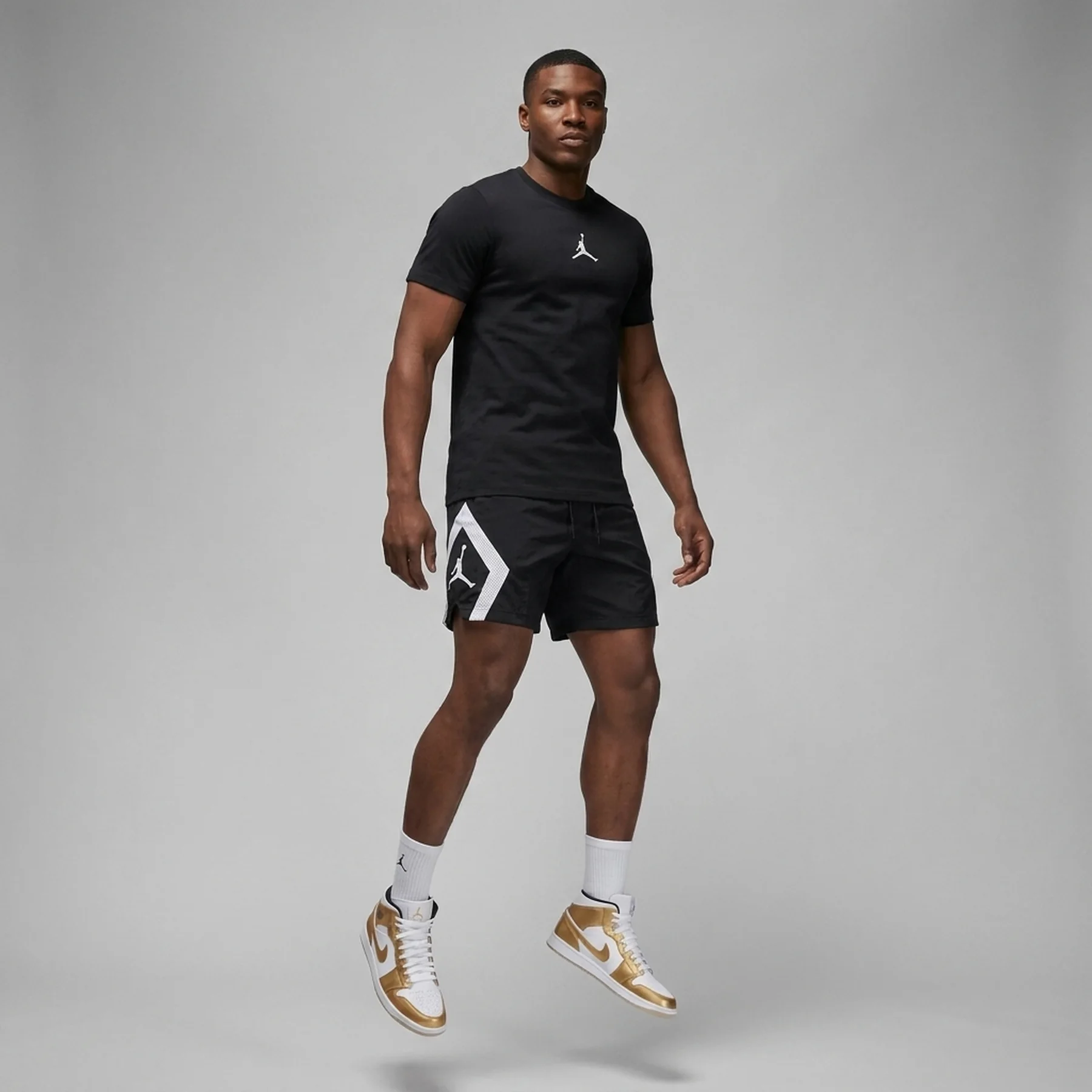 Шорти чоловічі Jordan M Df Sprt Gfx Short Black (HQ8665-010)