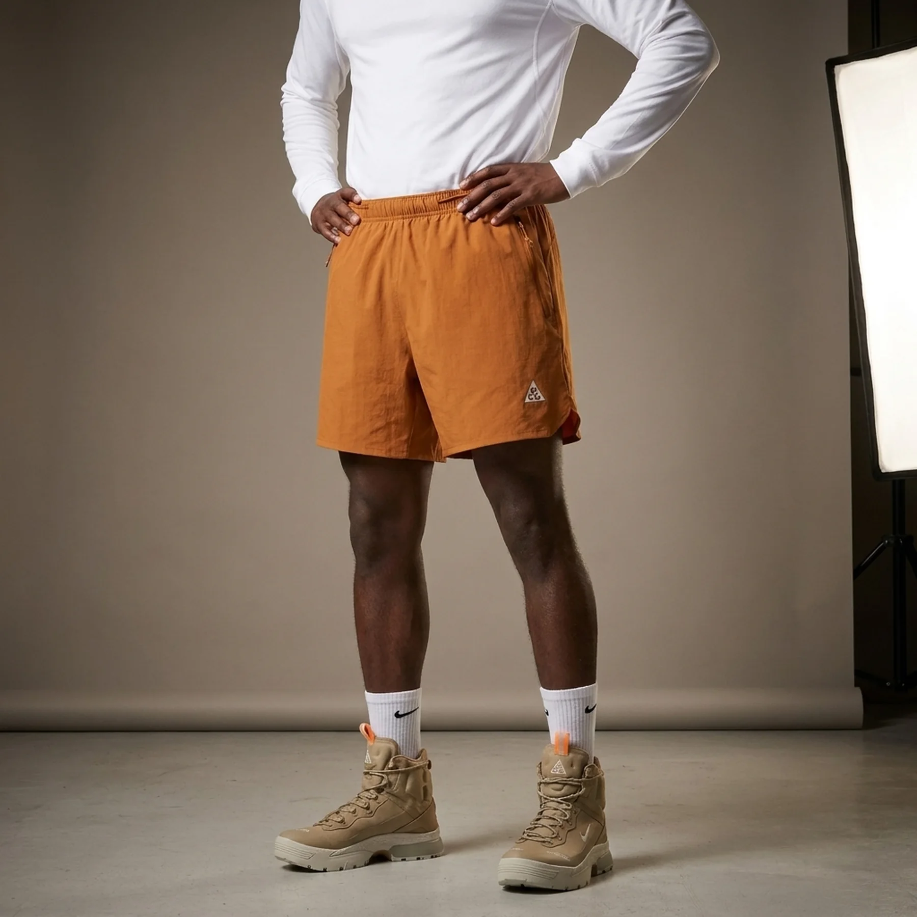 Шорти чоловічі Nike Acg Dri-Fit New Sands Shorts Orange (DN3955-815)