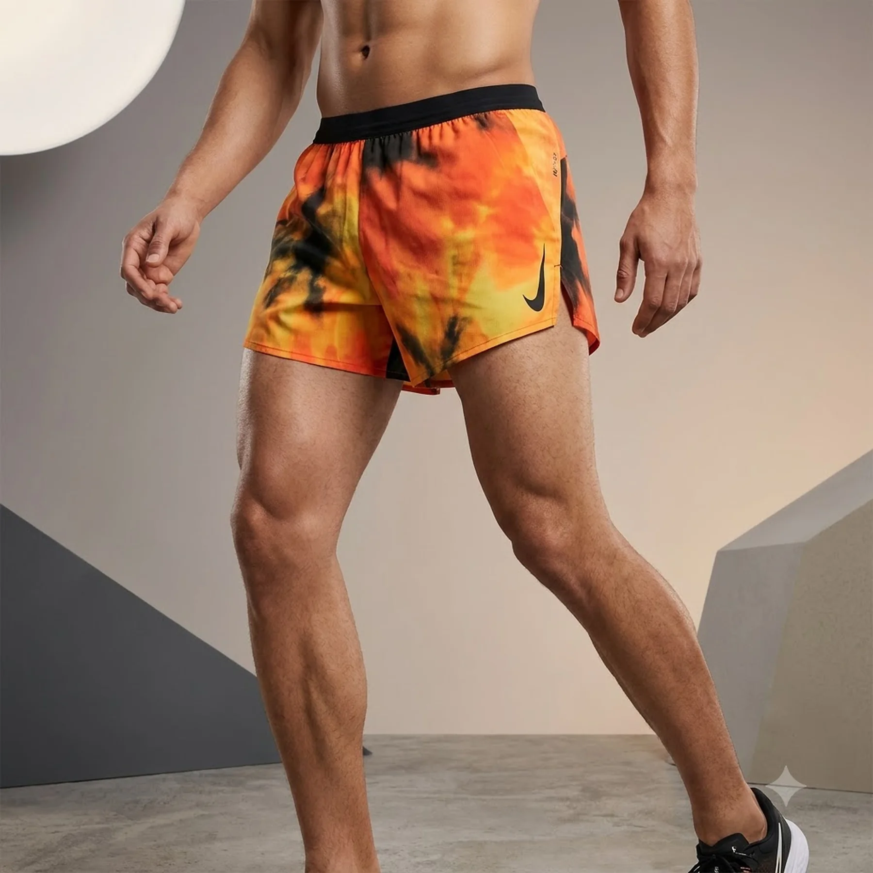 Шорти чоловічі Nike Aeroswift Dri-Fit Adv Orange (HJ3384-736)