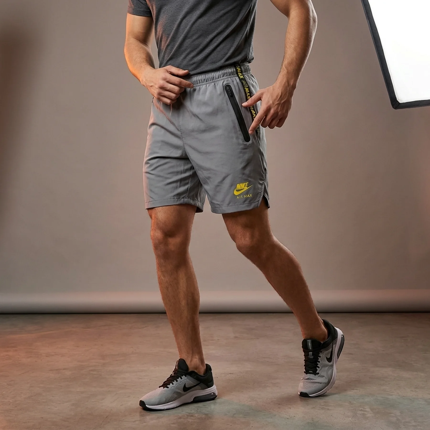 Шорти чоловічі Nike Air Max Pk Short Grey (FV5592-068)