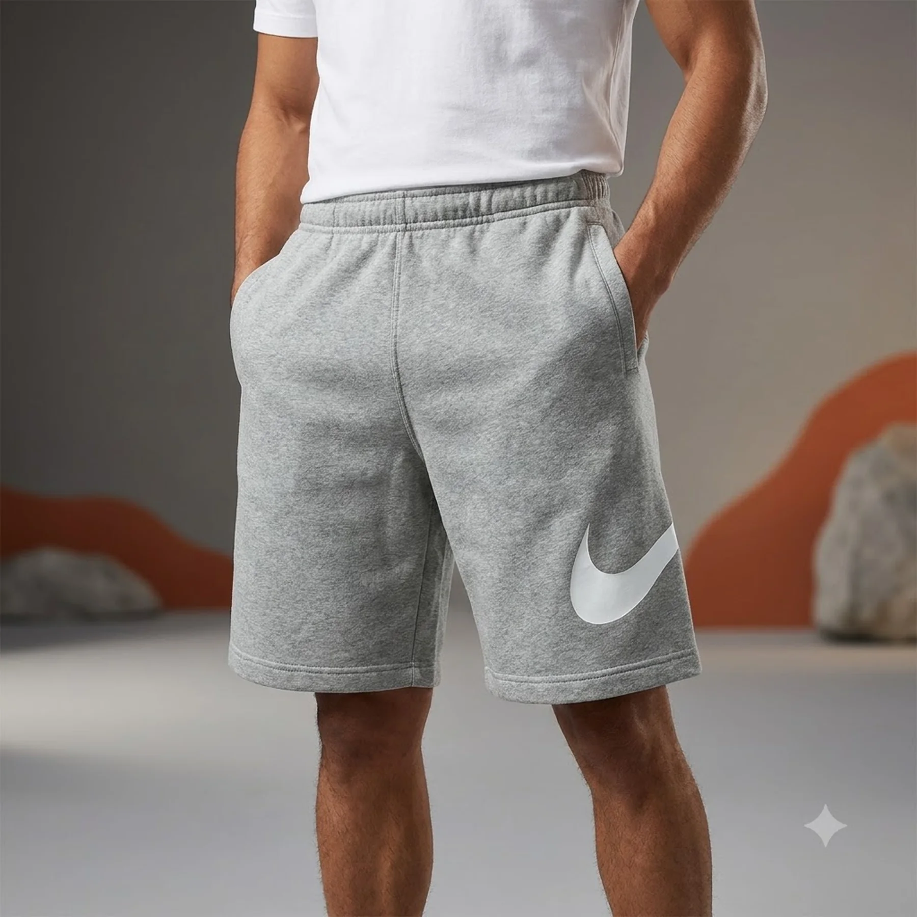 Шорти чоловічі Nike Club Bb Gx Grey (FN3906-063)