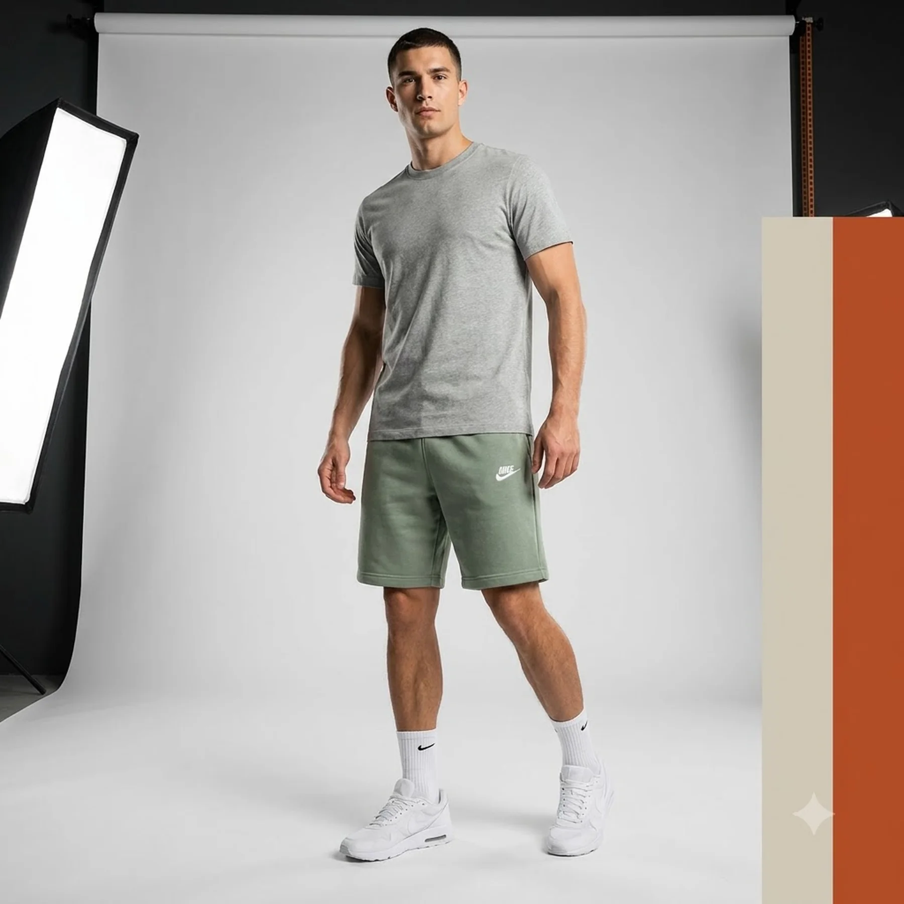 Шорти чоловічі Nike Club Knit Green (FQ4359-370)