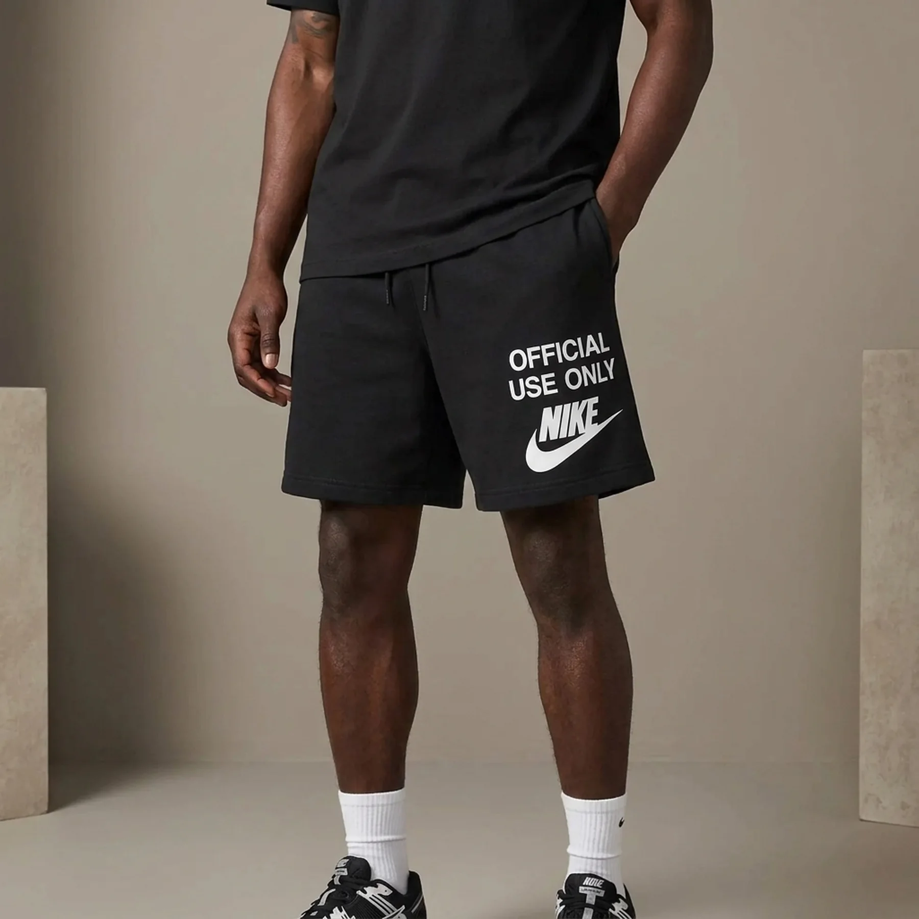 Шорти чоловічі Nike Club Knit Shorts Black (IB8413-010)