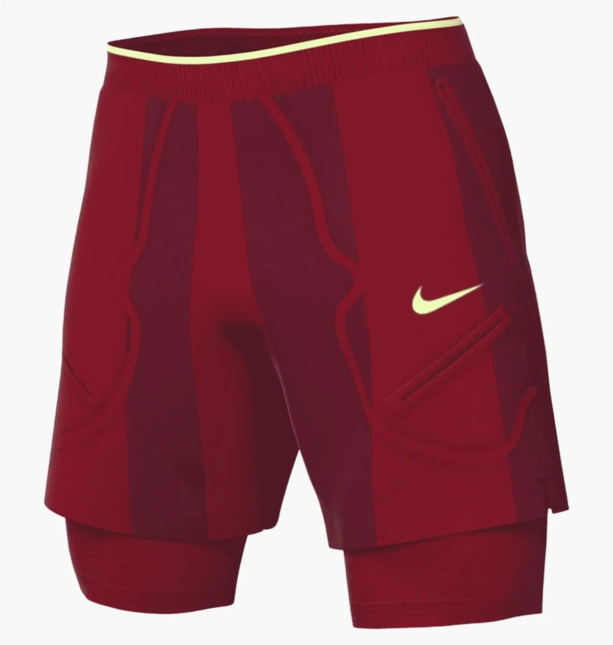 Шорти чоловічі Nike Court Slam Dri-Fit Tennis Bordo (FD5218-687)