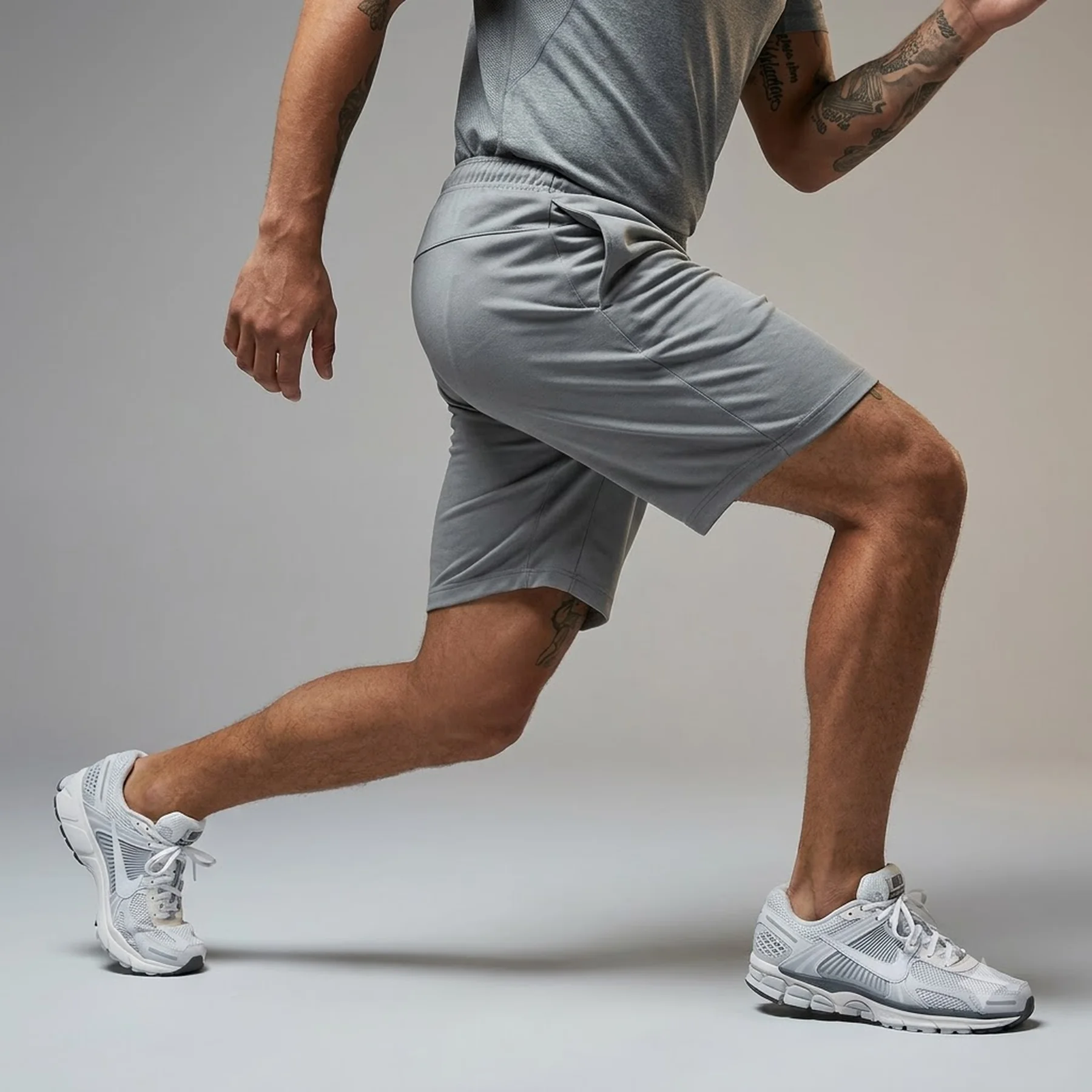 Шорти чоловічі Nike Dri-Fit Knit Grey (DD1887-084)