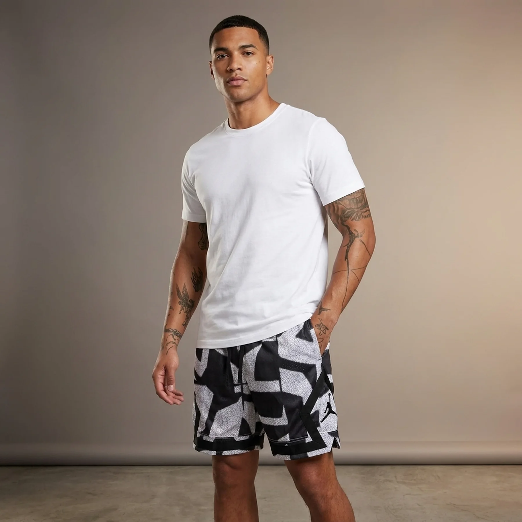 Шорти чоловічі Nike Dri-Fit Mesh Diamond Shorts (FV8630-010)