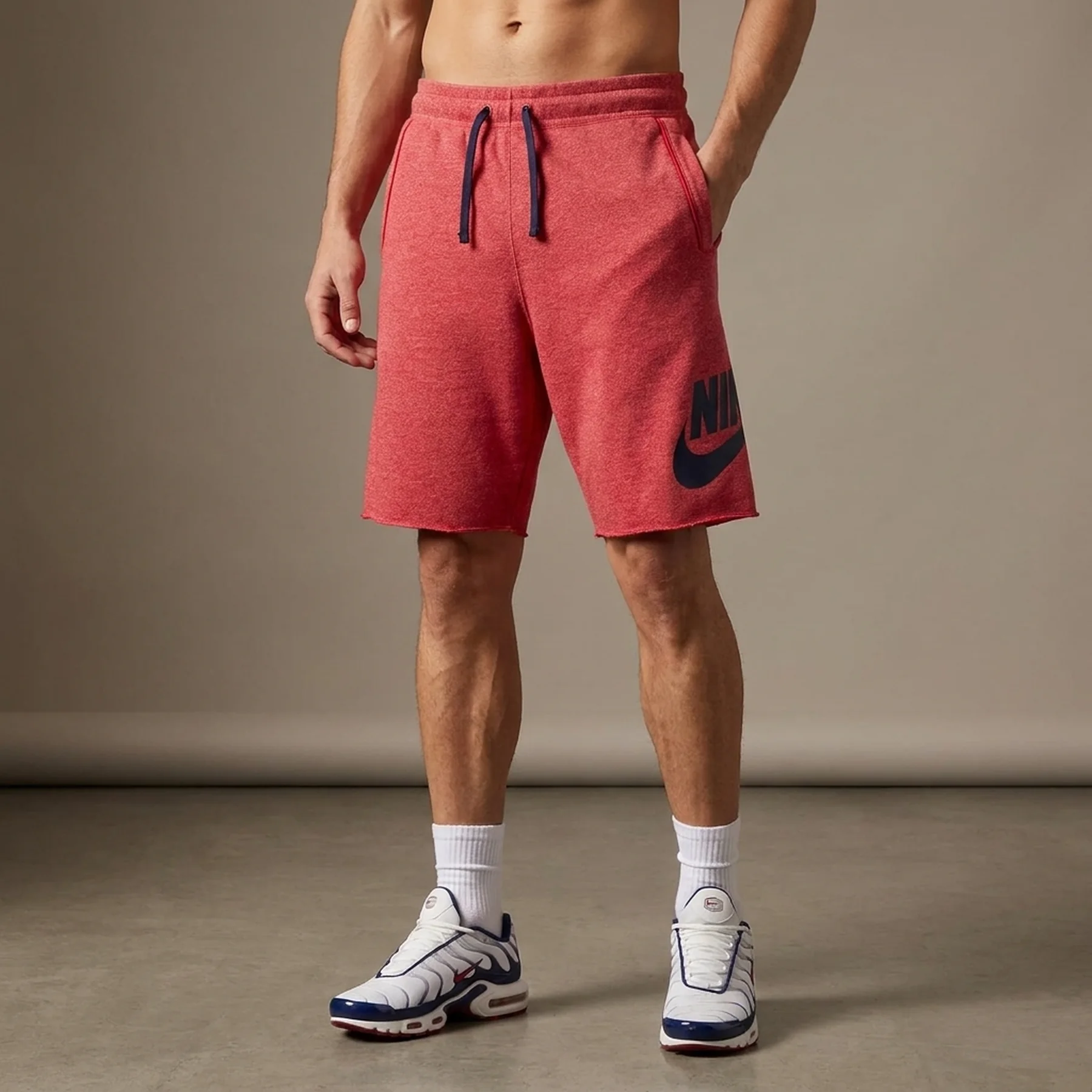 Шорти чоловічі Nike Essentials French Terry Alumni (DM6817-657)