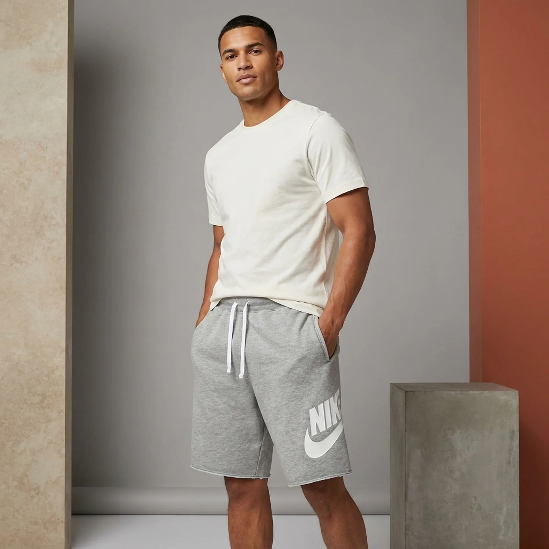 Шорти чоловічі Nike M Nsw He Short Ft Alumni (AR2375-064)