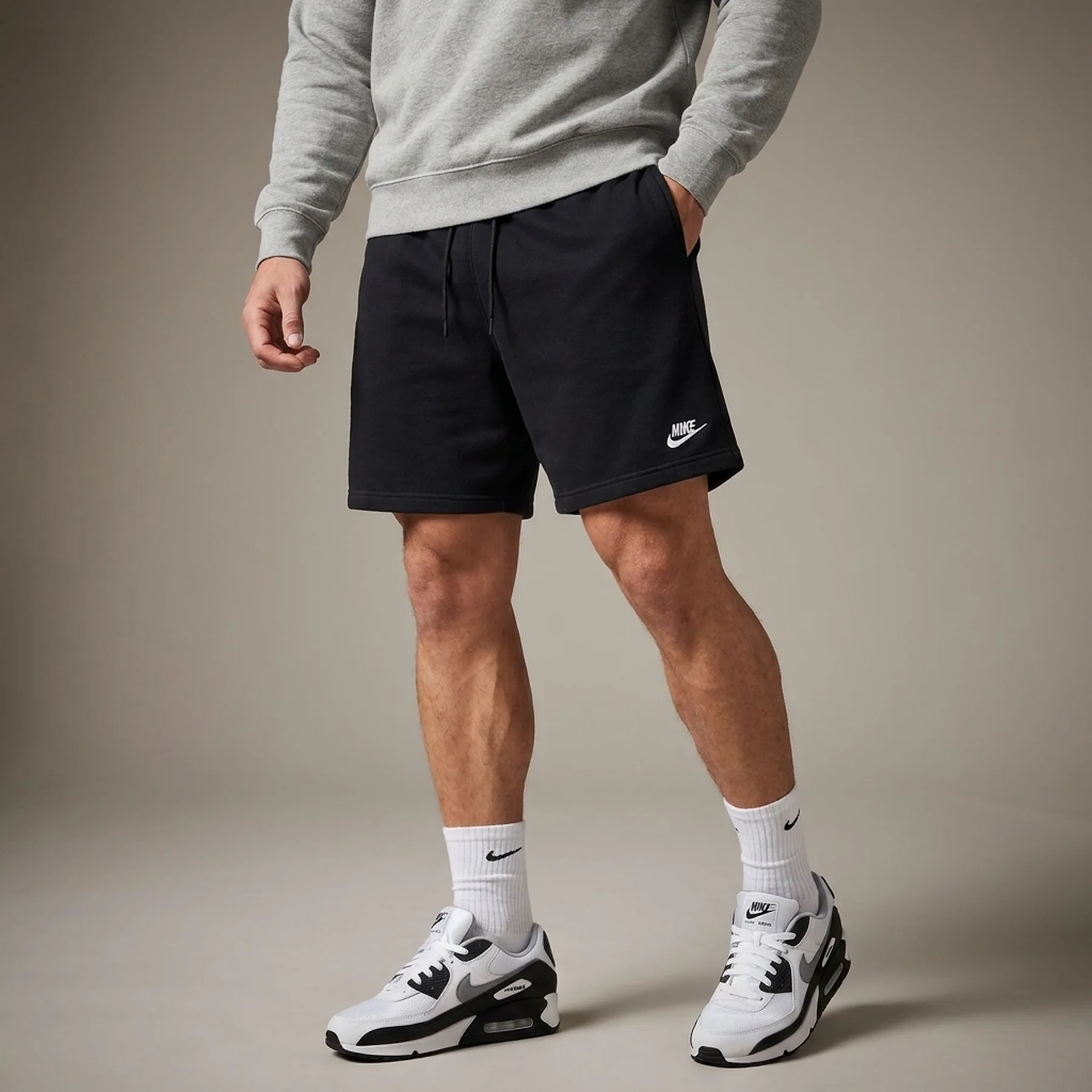 Шорти чоловічі Nike Nk Club Flo Ft (FN3520-010)