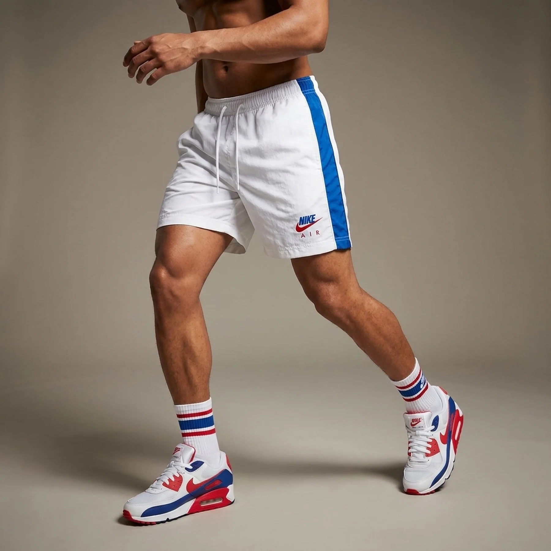 Шорти чоловічі Nike Nsw Sw Air Short Ft White (FN7701-100)