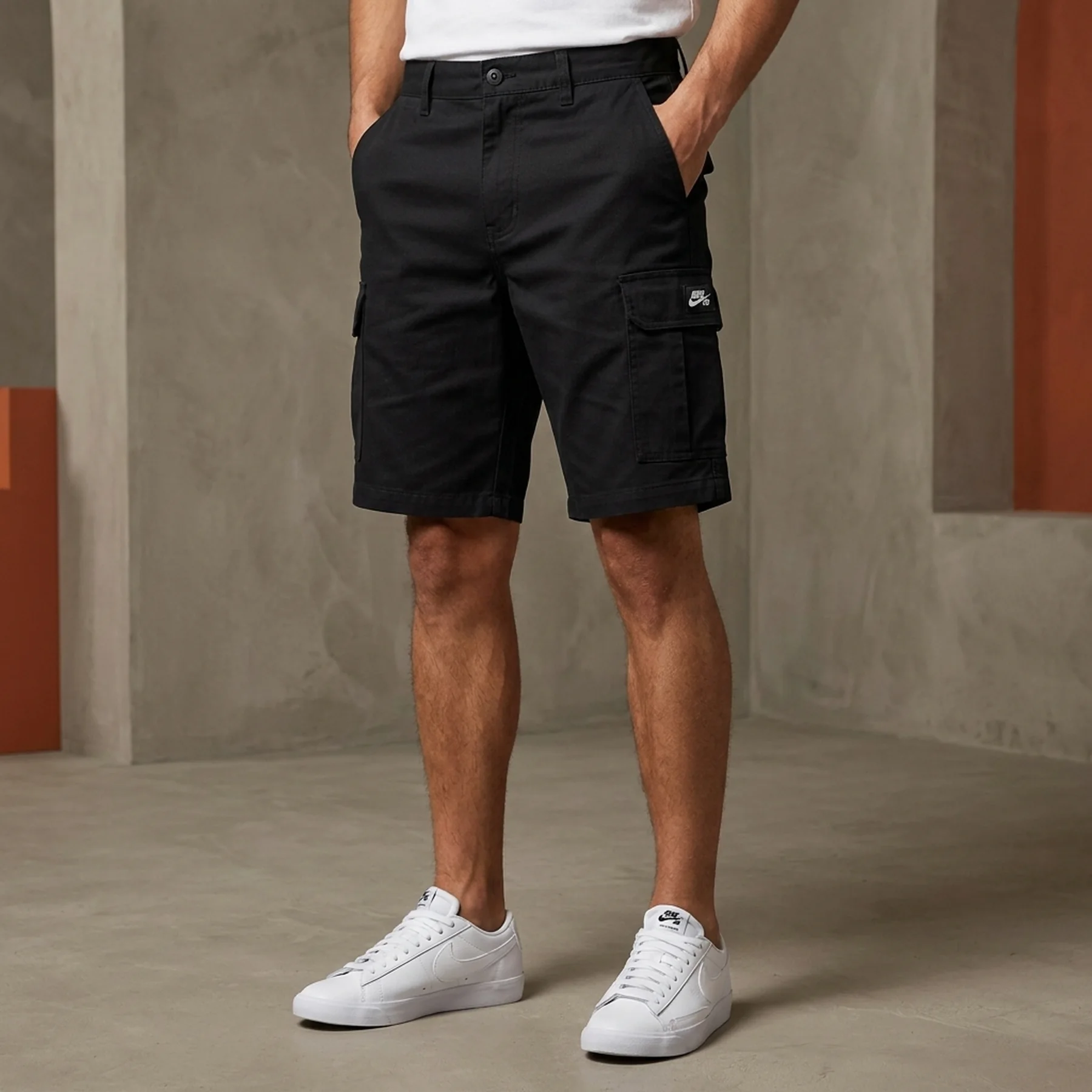 Шорти чоловічі Nike Sb Kearny Black (FQ0424-010)