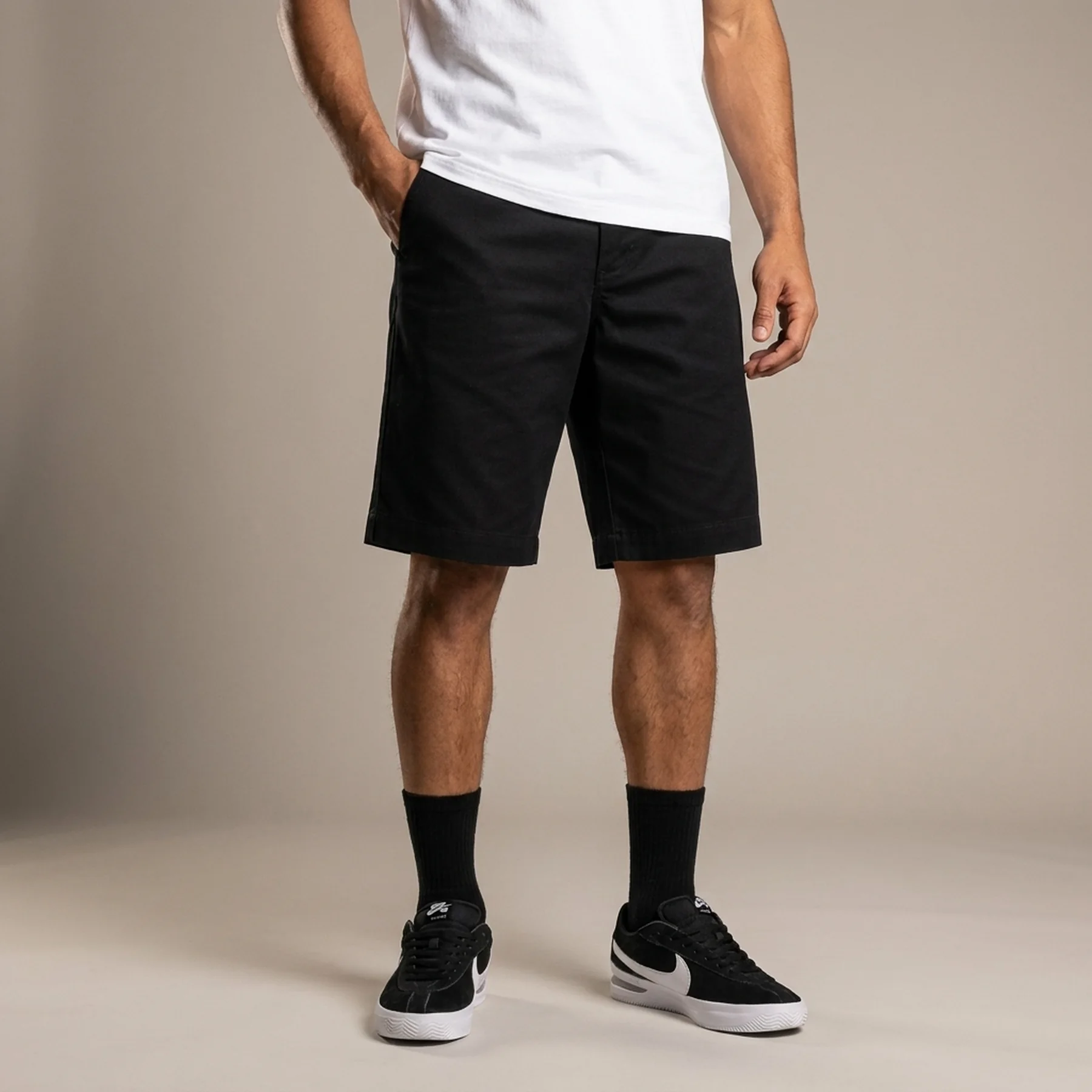 Шорти чоловічі Nike Sb Mens El Chino Skate Shorts Black (FQ0500-010)