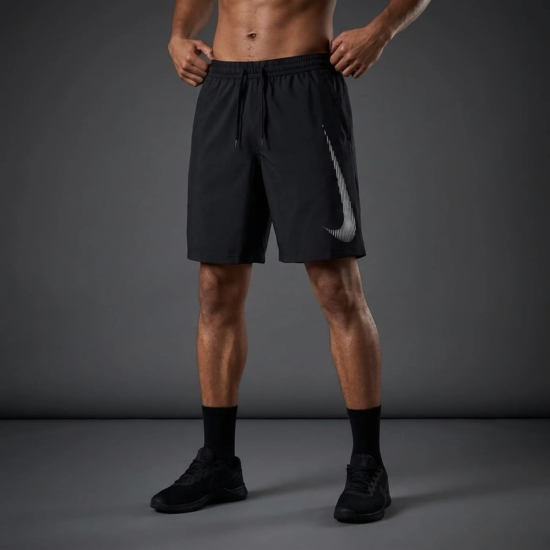Шорти чоловічі Nike Sport Swosh Black (HJ4045-010)