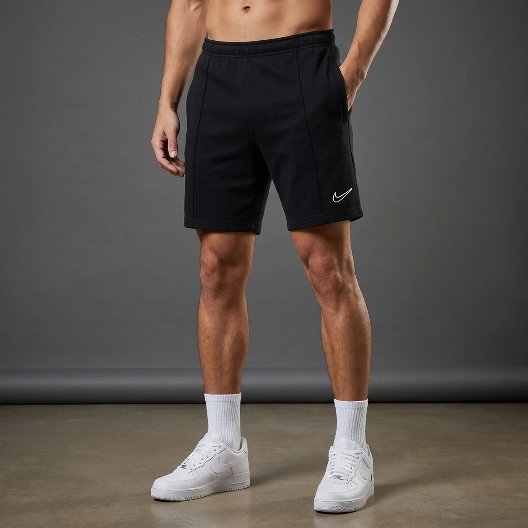 Шорти чоловічі Nike Sportswear Black (FQ7651-010)
