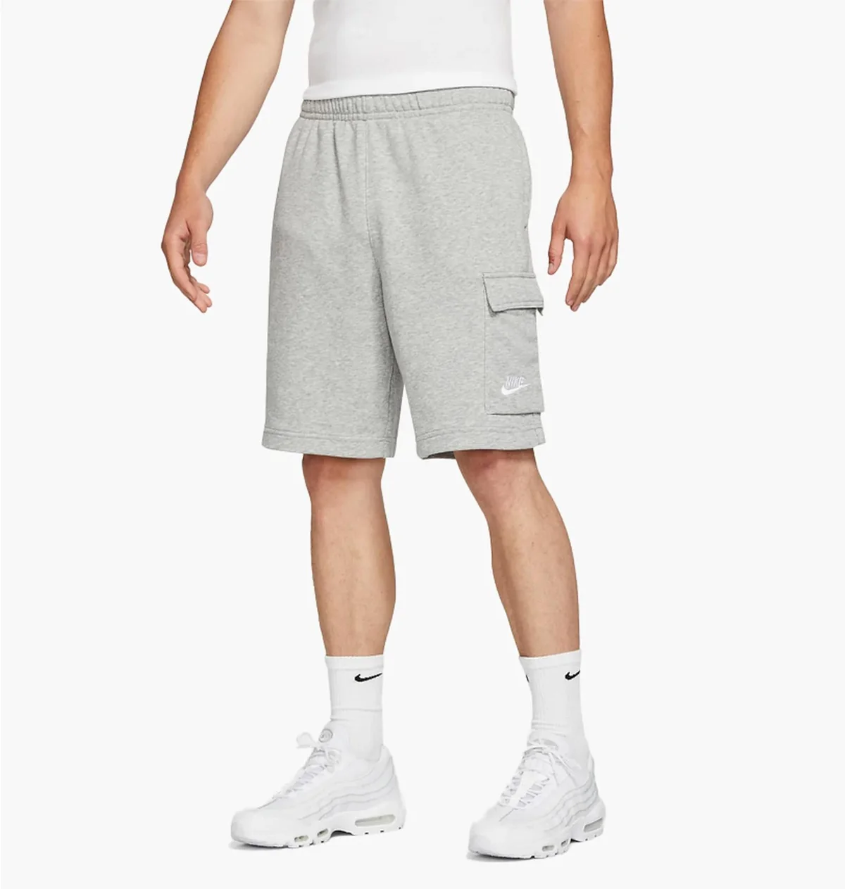 Шорти чоловічі Nike Sportswear Club Men's French Terry Cargo Shorts (DD7014-063)