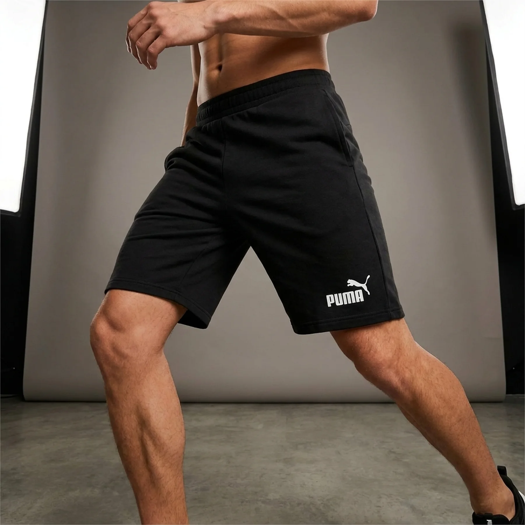 Шорти чоловічі Puma Essentials+ Shorts Black (846818-01)