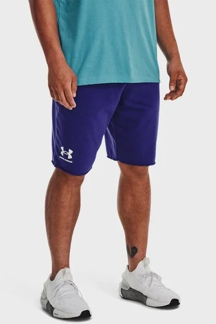 Шорти чоловічі Under Armour Rival Terry Short-Blu Violet (1361631-468)