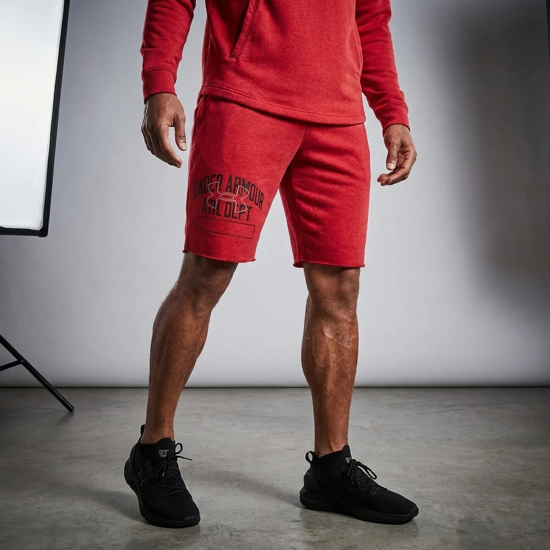 Шорти чоловічі Under Armour Rival Try Athlc Dept Sts Red (1370356-600)