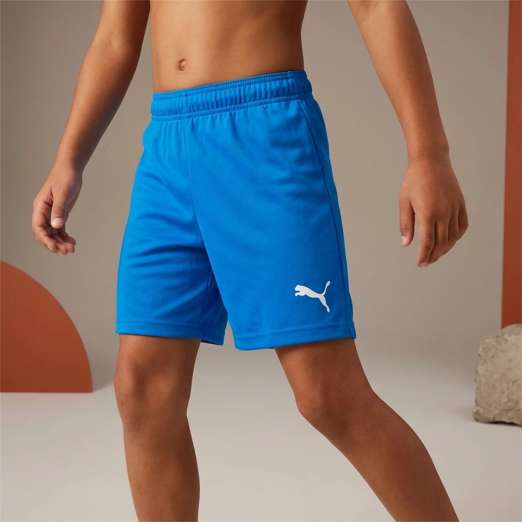 Шорти Puma teamRISE Short Jr синій Діт 128 см