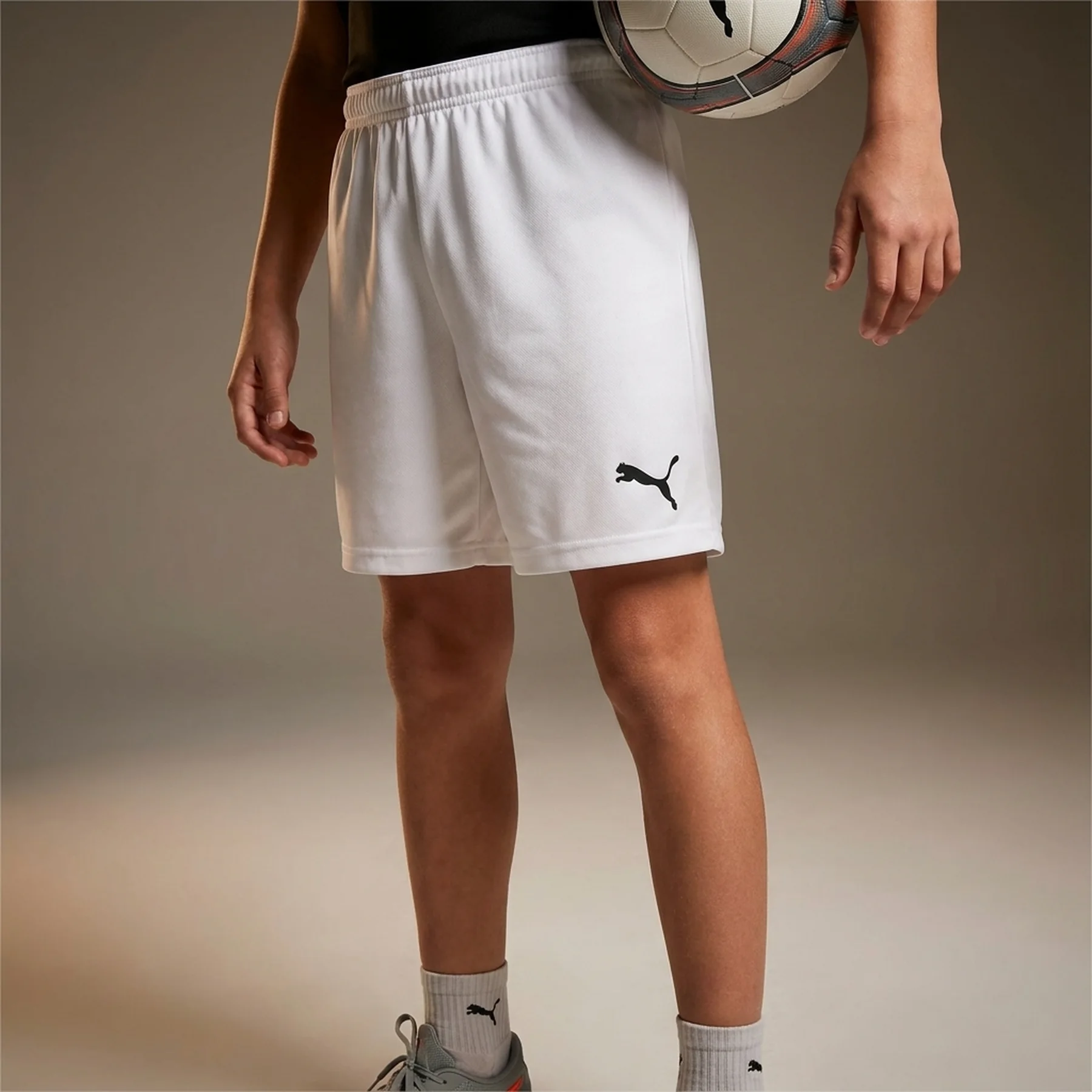 Шорти Puma teamRISE Short Jr білий Діт 140 см