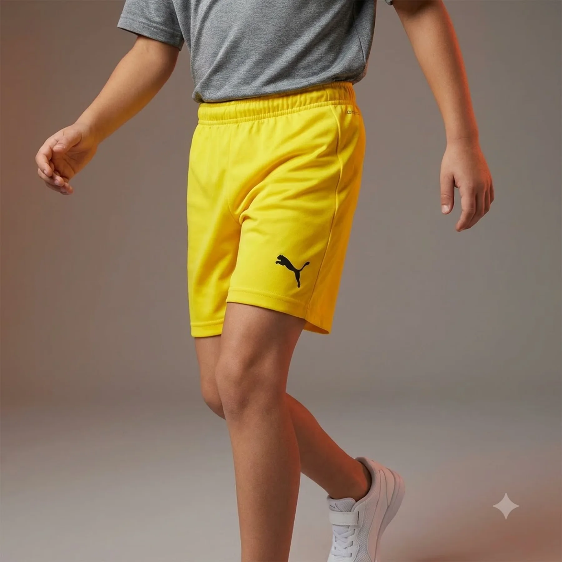 Шорти Puma teamRISE Short Jr жовтий Діт 104 см