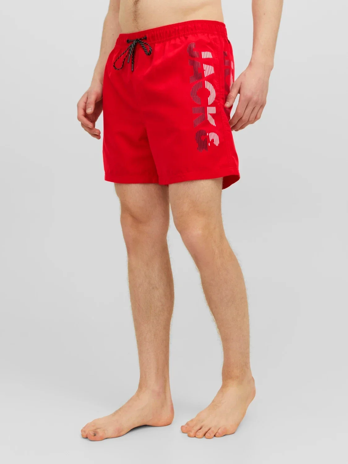 Шорти для плавання JPSTFIJI JJSWIM SPLICELOGO LY SN 12225967-Chinese Red Jack & Jones L Червоний