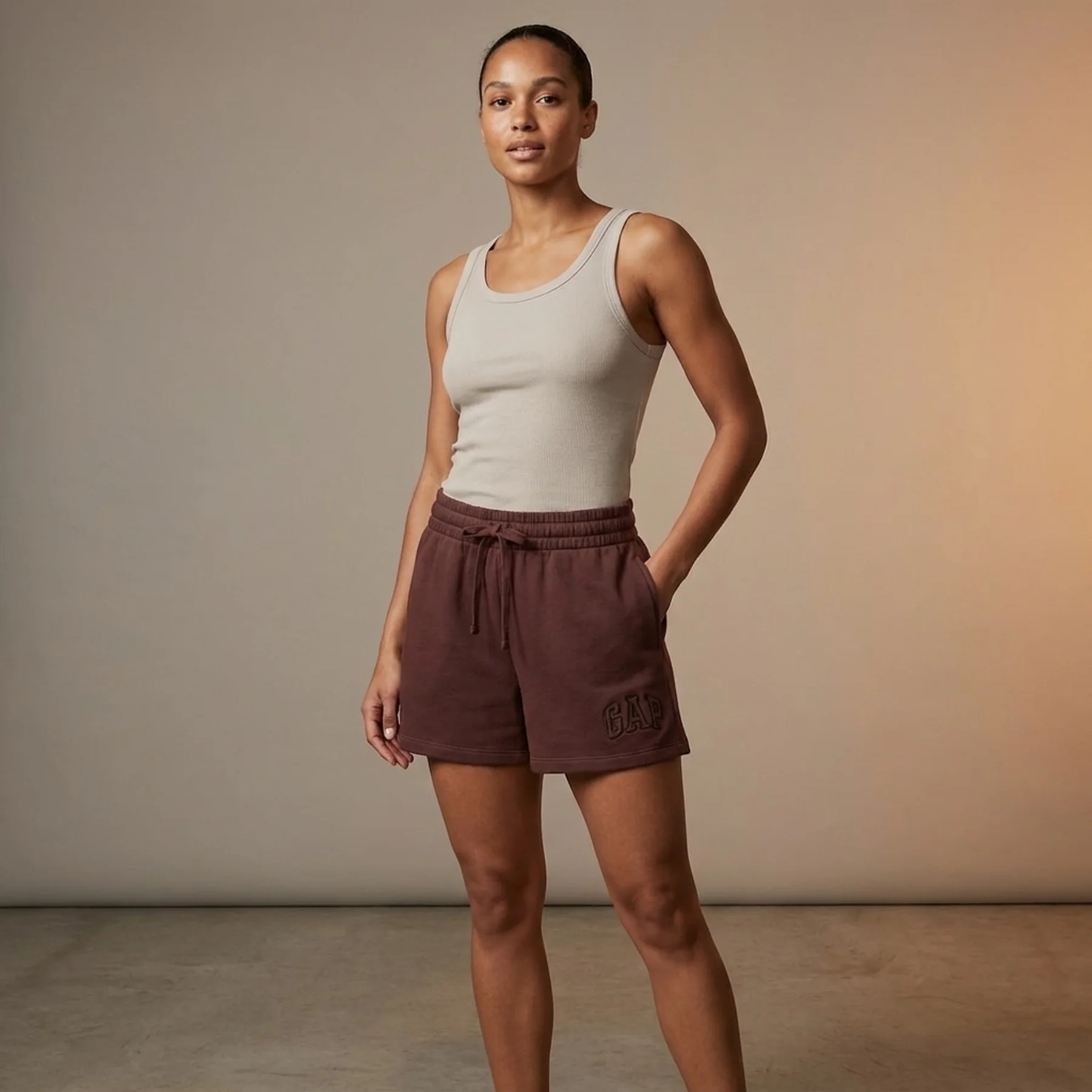 Шорти Gap shorts maroon