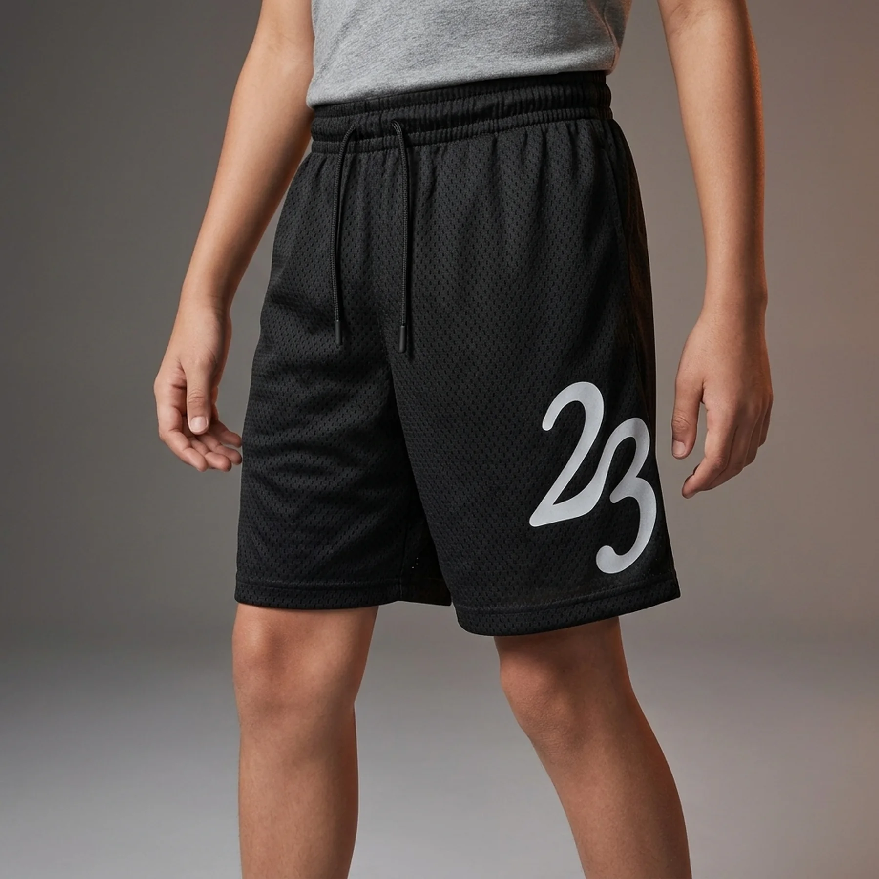 Шорти підліткові Jordan Mvp Big Mesh Shorts Black (95D608-023)