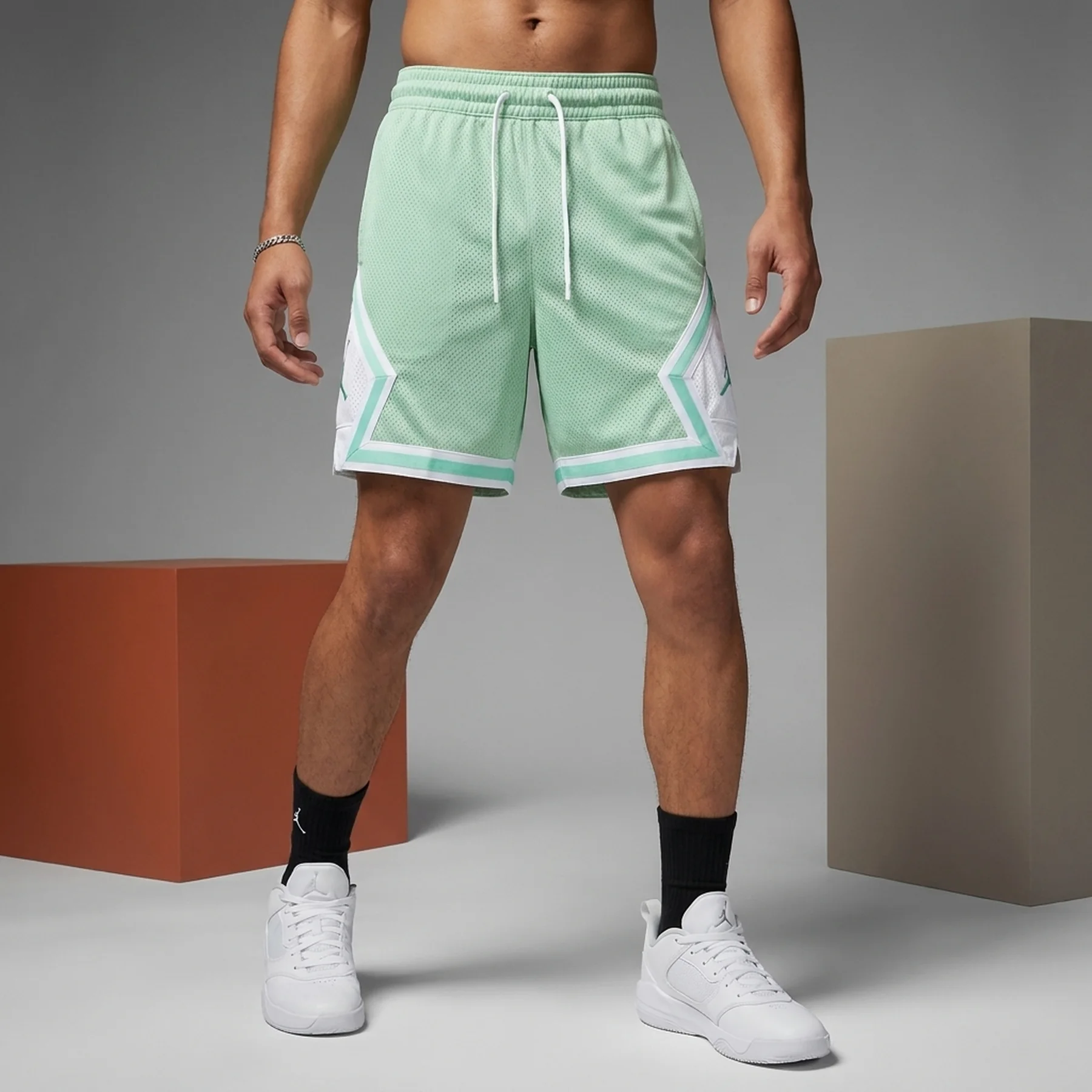 Шорти підліткові Jordan Sport Dri-Fit Diamond Green (95D313-E2E)