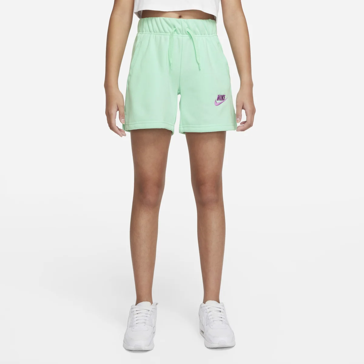 Шорти підліткові Nike Sportswear Club French Terry Shorts (DA1405-379)