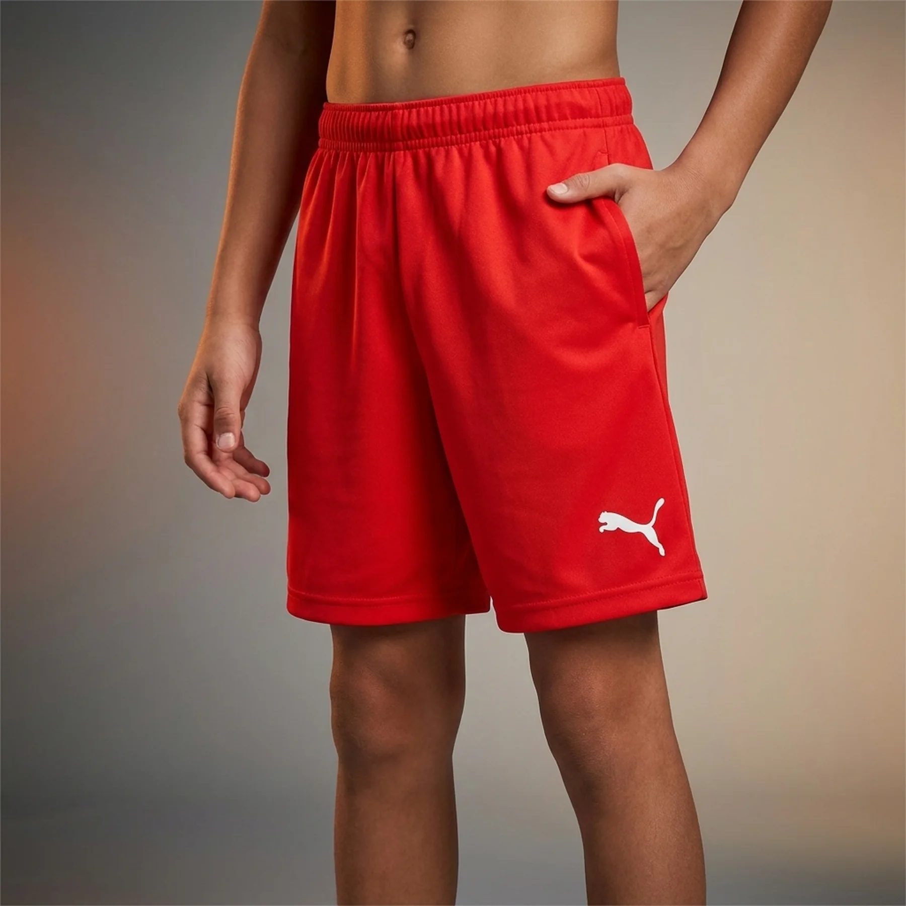 Шорти Puma teamRISE Short Jr червоний 116 см (704943-01)