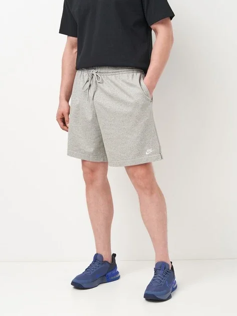 Шорти чоловічі Nike Club Knit Shorts Grey (FQ4359-063)