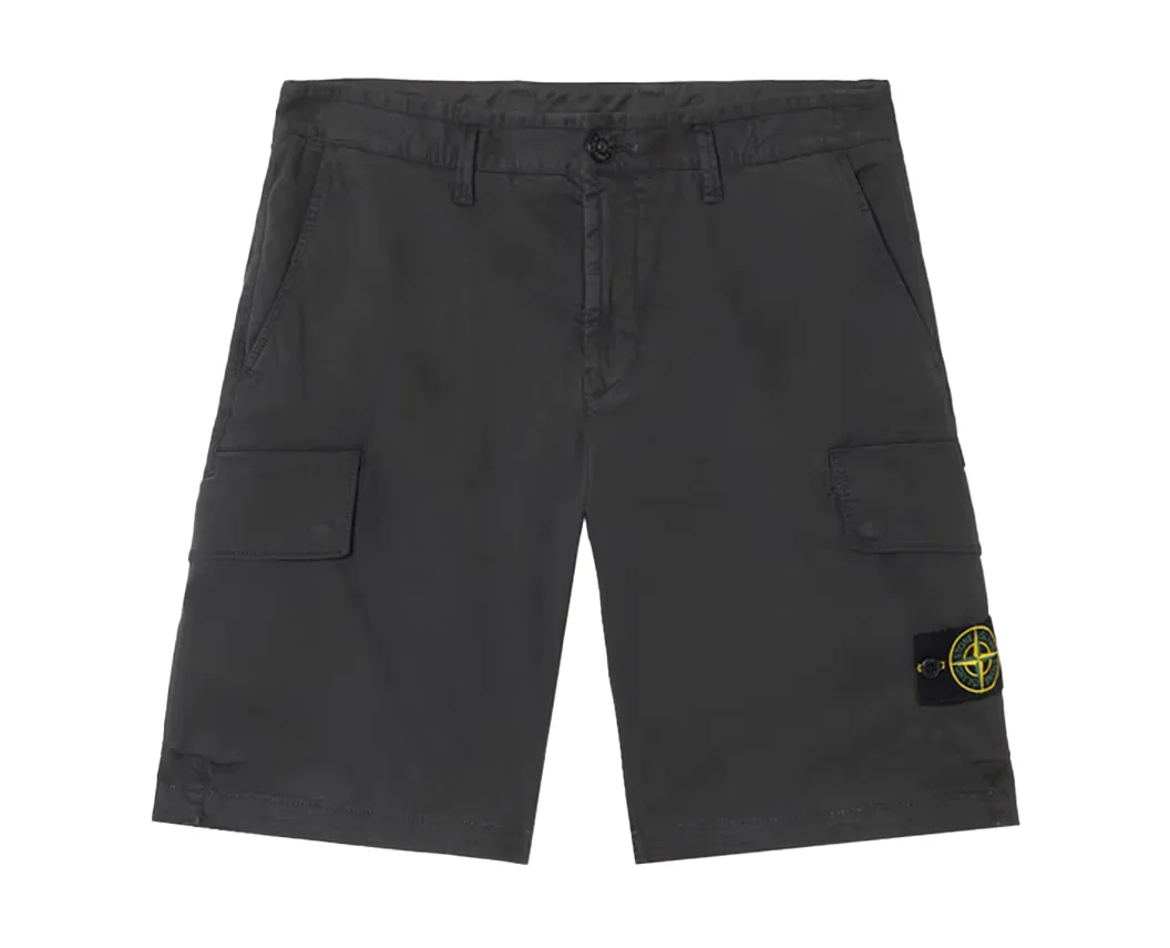 Шорти Stone Island Stretch Organic Broken Twill Cotton 'Old'