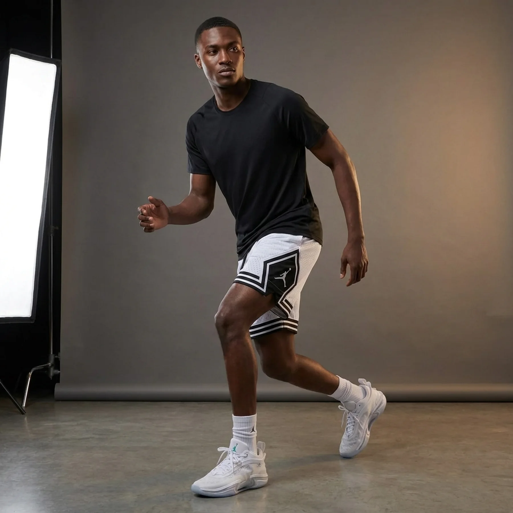 Шорти унісекс Air Jordan Sport Dmnd Short White