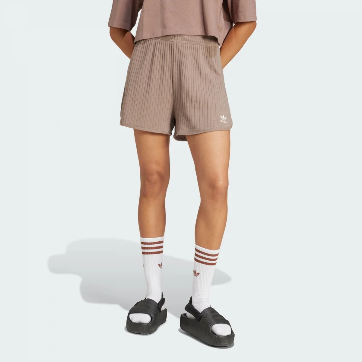 Шорти жіночі Adidas Essentials Wide Rib (JD1484)