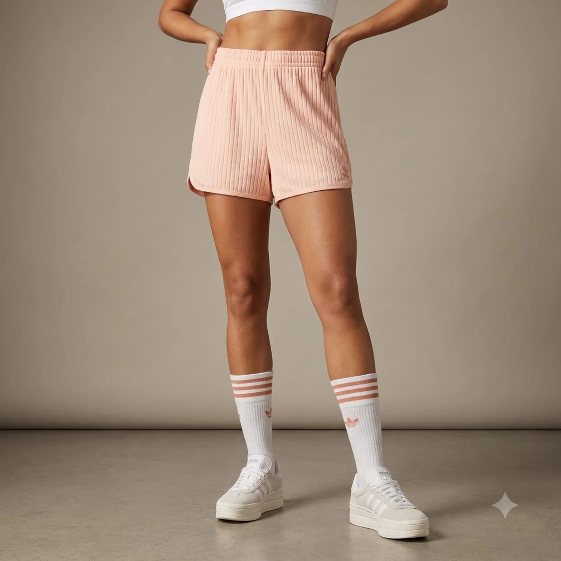 Шорти жіночі Adidas Essentials Wide Rib Sprinter (JD5165)