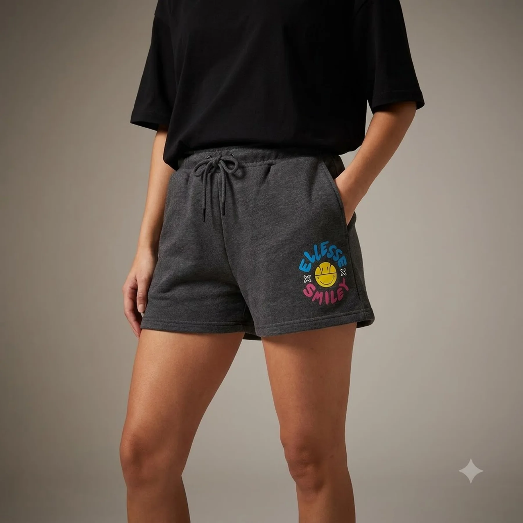 Шорти жіночі Ellesse Smiley Jubalio Short (SML13074-DARK-GREY)